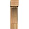 Ekena Millwork Thorton Block Rough Sawn Bracket w/ Offset Brace, Western Red Cedar, 8"W x 22"D x 30"H BKT0806X22X30THR05RWR - alternate 3